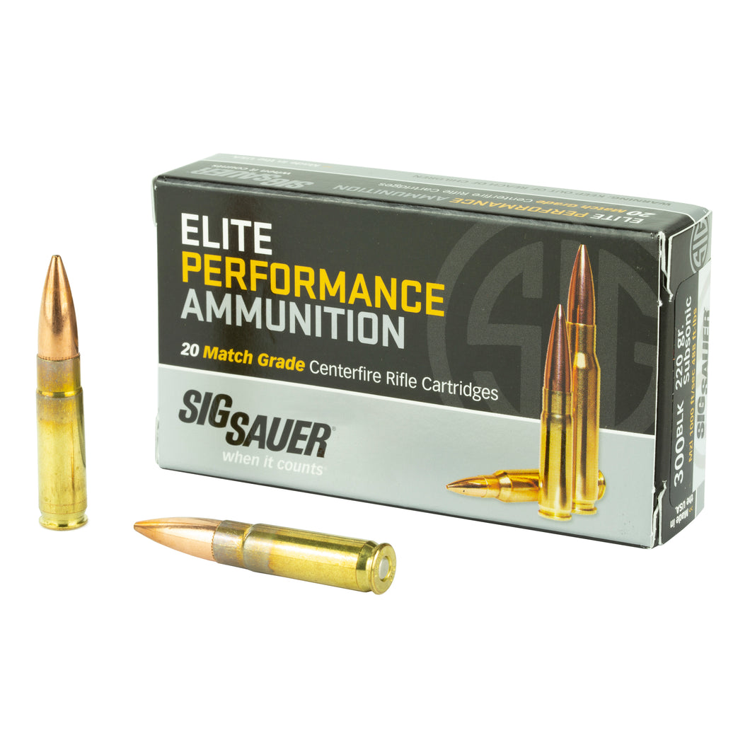 Sig Ammo 300blk Otm 20/500