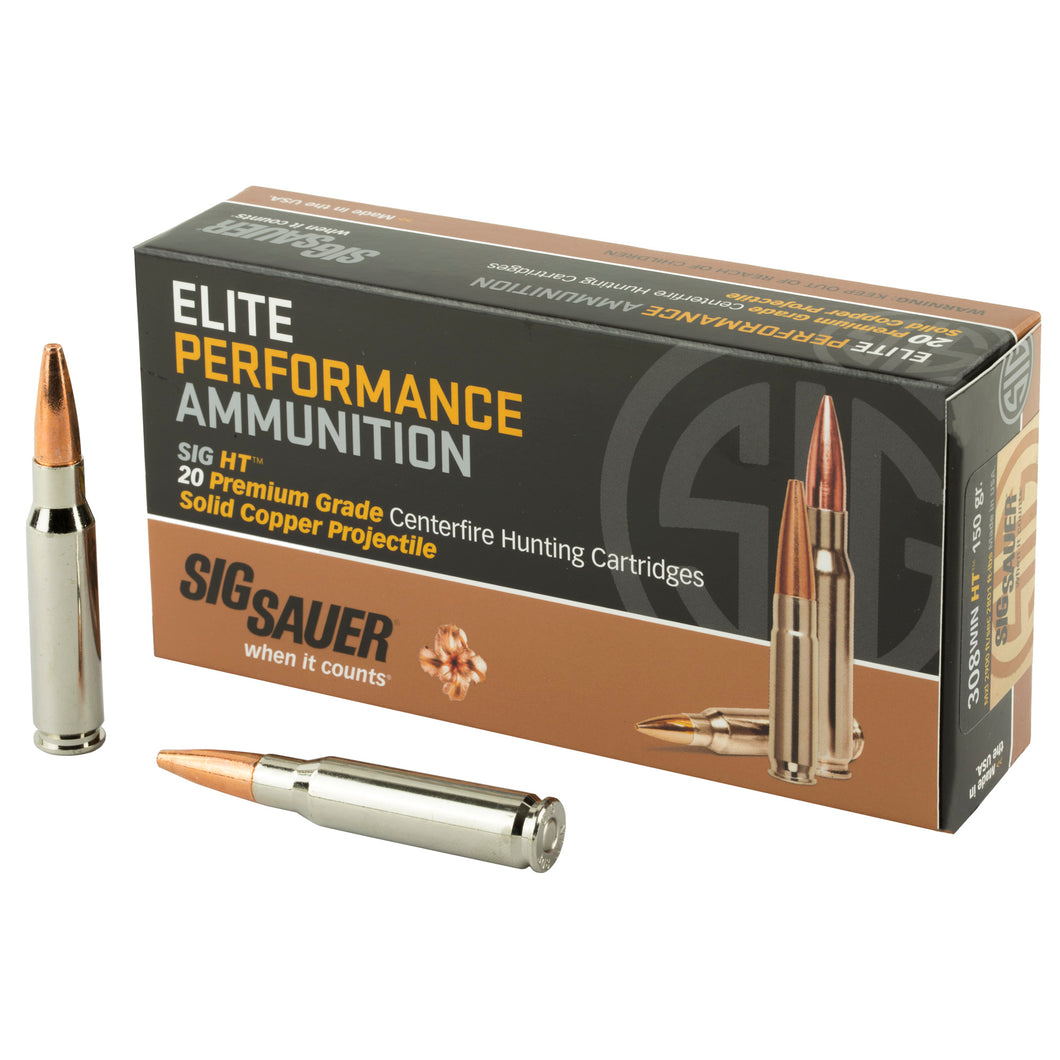 Sig Ammo 308win 150gr Elt Hnt 20-200