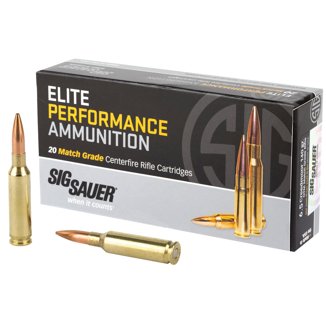 Sig Ammo 6.5creed 140gr Otm 20-200