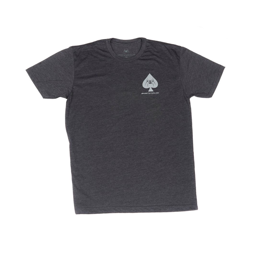 Spike's Tshirt Spades Charcoal