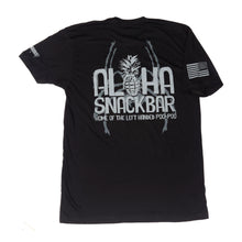 Load image into Gallery viewer, Spike&#39;s Tshirt Aloha Snackbar Blk