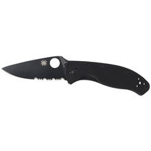 Load image into Gallery viewer, Spyderco Tenacious G-10 Combo Blk