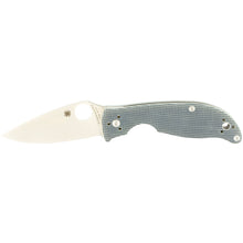 Load image into Gallery viewer, Spyderco Polestar 3.3" Pln G-10 Grey