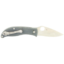 Load image into Gallery viewer, Spyderco Polestar 3.3" Pln G-10 Grey
