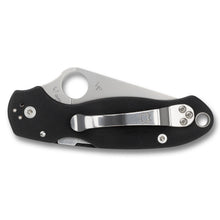 Load image into Gallery viewer, Spyderco Para 3 G10 Blk Plainedge