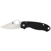 Load image into Gallery viewer, Spyderco Para 3 G10 Blk Spyderedge