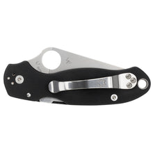Load image into Gallery viewer, Spyderco Para 3 G10 Blk Spyderedge