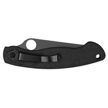 Load image into Gallery viewer, Spyderco Military Model Black Blade