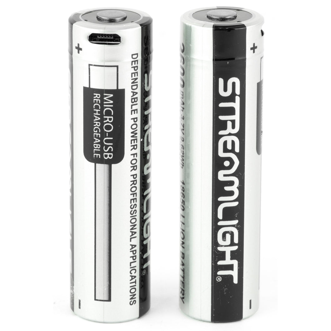 Strmlght 18650 Battery Usb 2pk