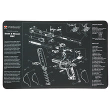 Load image into Gallery viewer, Tekmat Pistol Ds Mat S&amp;w M&amp;p Blk-blk