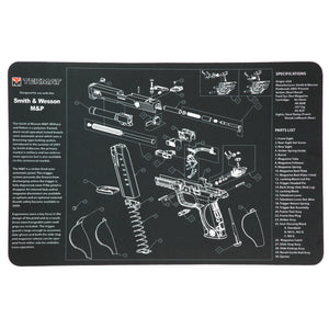 Tekmat Pistol Ds Mat S&w M&p Blk-blk
