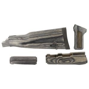 Tmbsmth Ak47 Wood Stk Set(blk Lam)