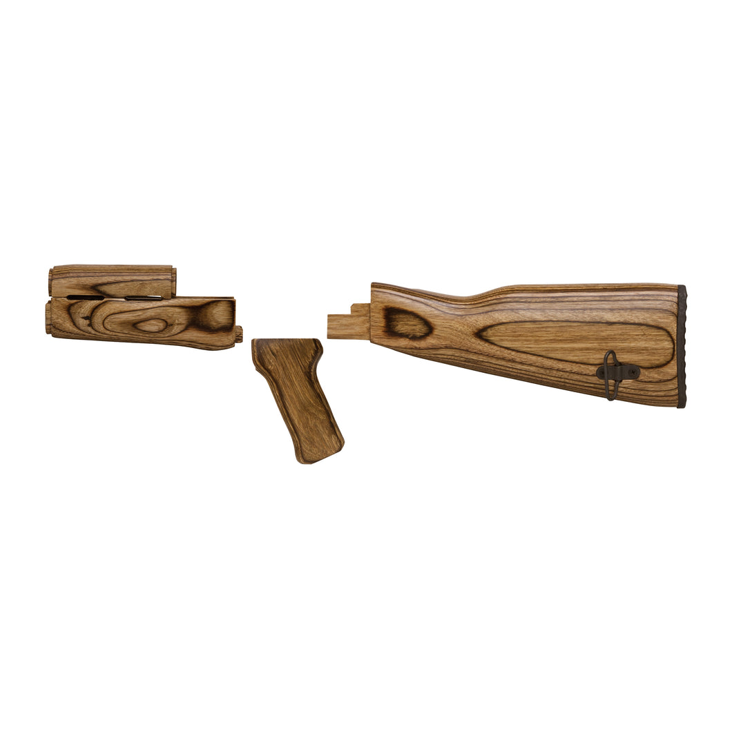 Tmbsmth Ak47 Wood Stk Set(brwn Lam)