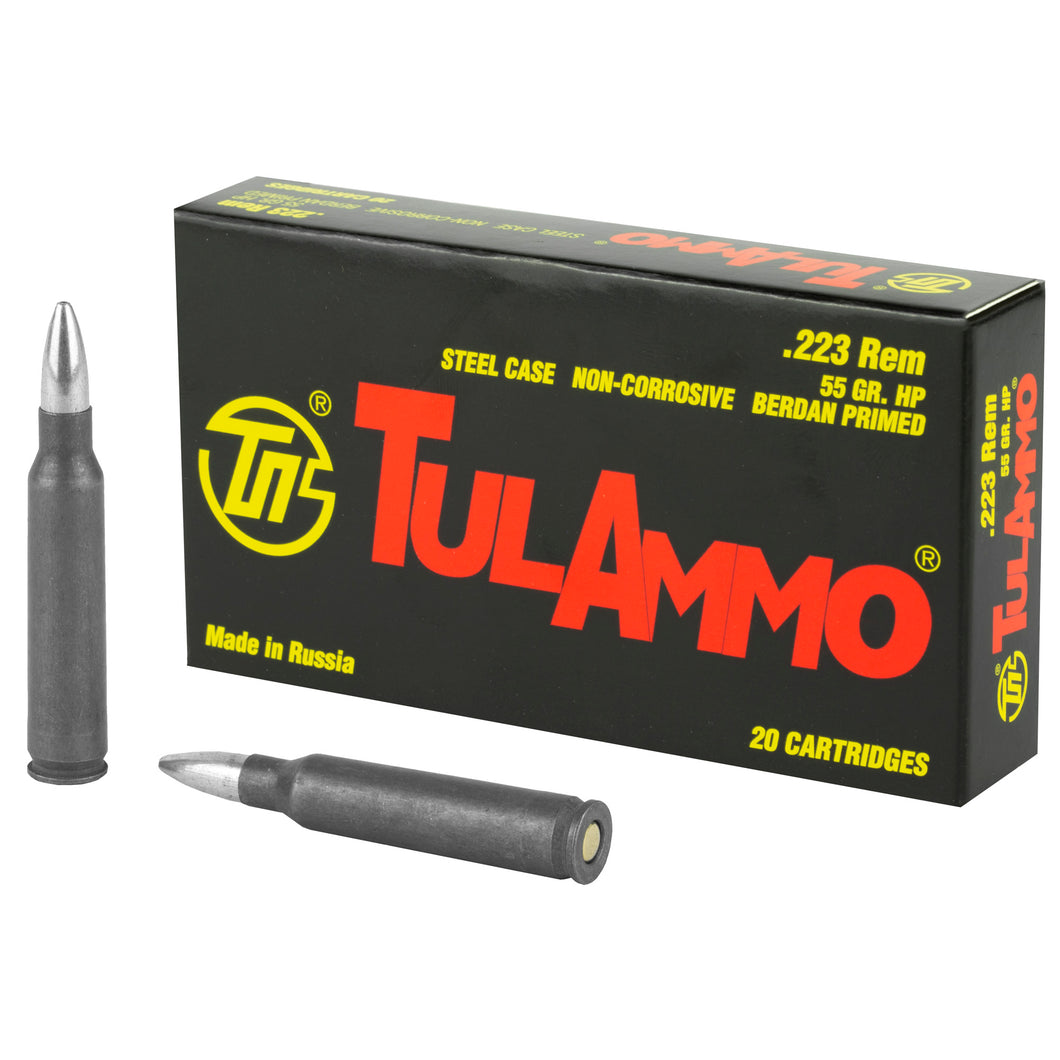 Tula 223rem 55gr Hp 20-1000