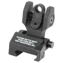 Load image into Gallery viewer, Troy Fldng Rear Tritium Sght Blk
