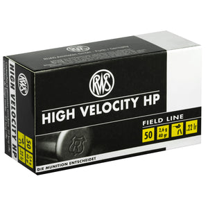 Rws 22lr High Vel Hp 40gr 50-5000