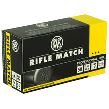 Load image into Gallery viewer, Rws 22lr Rifle Match 40gr 50-5000