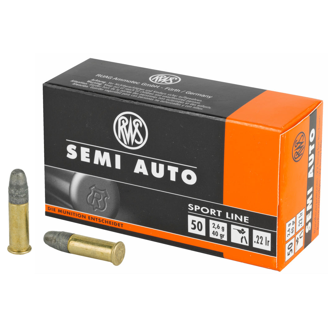 Rws 22lr Sportline 40gr Lfb 50-500