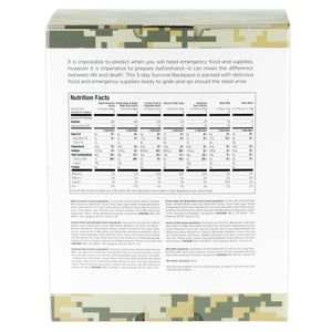 Wise 5 Day Survival Backpack Camo