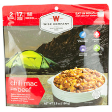 Load image into Gallery viewer, Wise Camping Chili Mac W- Beef 6pk