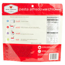 Load image into Gallery viewer, Wise Camping Chicken Alfredo 6pk
