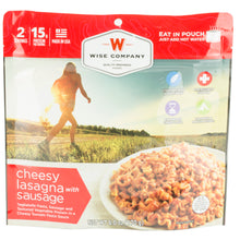 Load image into Gallery viewer, Wise Camping Lasagna W- Sausage 6pk