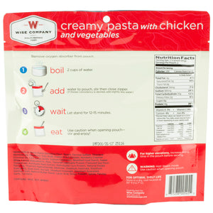 Wise Camping Crmy Pasta Veg & Chk 6k