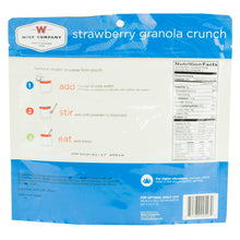 Load image into Gallery viewer, Wise Camping Strawberry Granola 6pk