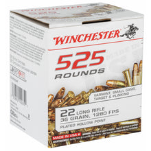 Load image into Gallery viewer, Win Usa 22lr 36gr Cphp 525-5250