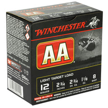Load image into Gallery viewer, Win Aa Trgt 12ga 2.75" #8 25-250