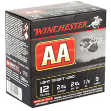 Load image into Gallery viewer, Win Aa Trgt 12ga 2.75" #9 25-250