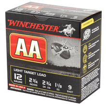 Load image into Gallery viewer, Win Aa Trgt 12ga 2.75" #9 25-250