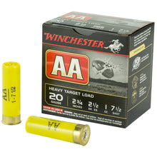 Load image into Gallery viewer, Win Aa Trgt 20ga 2.75" #7.5 25-250