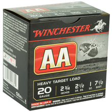 Load image into Gallery viewer, Win Aa Trgt 20ga 2.75" #7.5 25-250