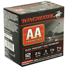 Load image into Gallery viewer, Win Aa Track Blk 12ga 2.75" #7.5 25-