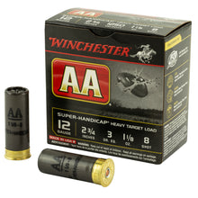 Load image into Gallery viewer, Win Aa Sh 12ga 2.75" #8 25-250