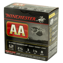 Load image into Gallery viewer, Win Aa Sh 12ga 2.75" #8 25-250