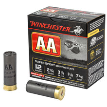 Load image into Gallery viewer, Win Aa Ss 12ga 2.75&quot; #7.5 25-250
