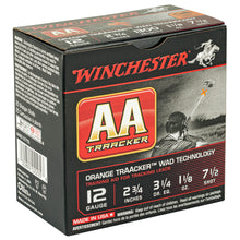 Load image into Gallery viewer, Win Aa Ss 12ga 2.75" #7.5 Org 25-250