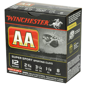 Win Aa Ss 12ga 2.75" #8 25-250