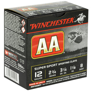Win Aa Ss 12ga 2.75" #8 25-250