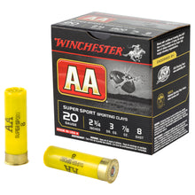 Load image into Gallery viewer, Win Aa Ss 20ga 2.75&quot; #8 25-250
