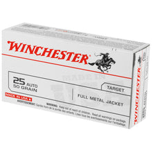 Load image into Gallery viewer, Win Usa 25acp 50gr Fmj 50-500
