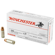 Load image into Gallery viewer, Win Usa 38sup +p 130gr Fmj 50-500
