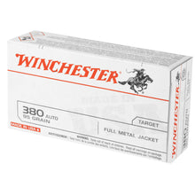 Load image into Gallery viewer, Win Usa 380acp 95gr Fmj 50-500