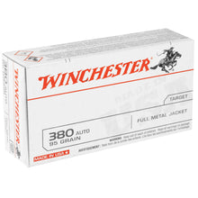 Load image into Gallery viewer, Win Usa 380acp 95gr Fmj 50-500