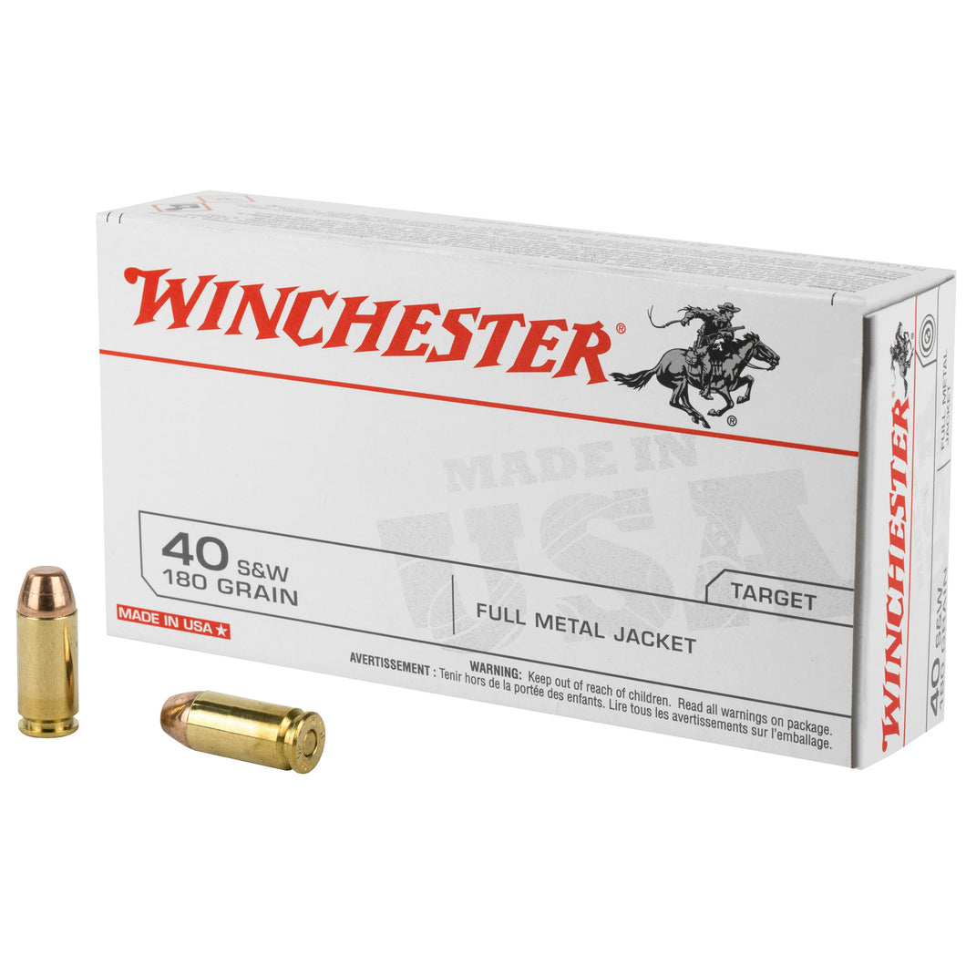 Win Usa 40sw 180gr Fmj 50-500