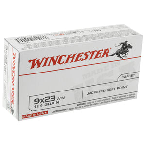 Win Usa 9x23win 124gr Jsp 50-500
