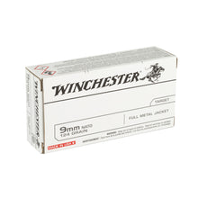 Load image into Gallery viewer, Win Usa 9mm 124gr Fmj 50-500