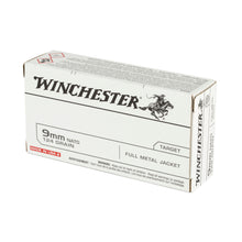 Load image into Gallery viewer, Win Usa 9mm 124gr Fmj 50-500